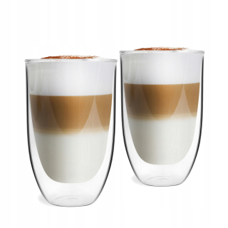 Pohár na kokteily - Vialli Design poháre na cappucino 350 ml 2 ks.